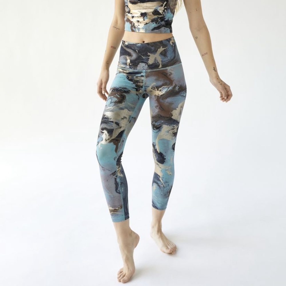 Beyond Yoga Printed hight waisted Midi Leggings